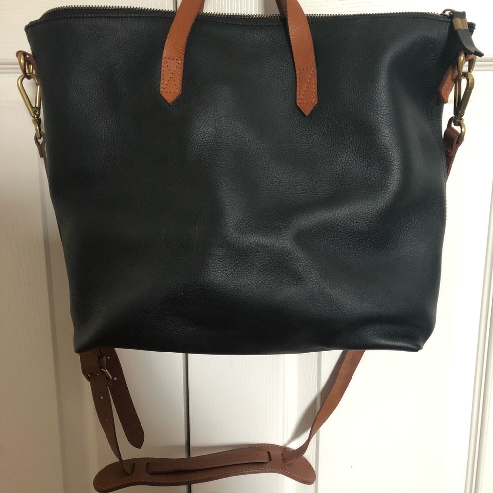 Madewell Zip-top Transport Carryall Tote
